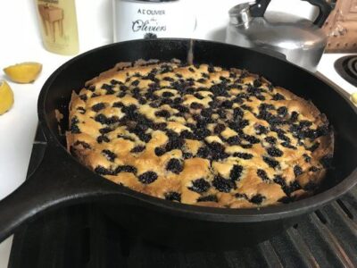 Cajun Blackberry Cobbler Image